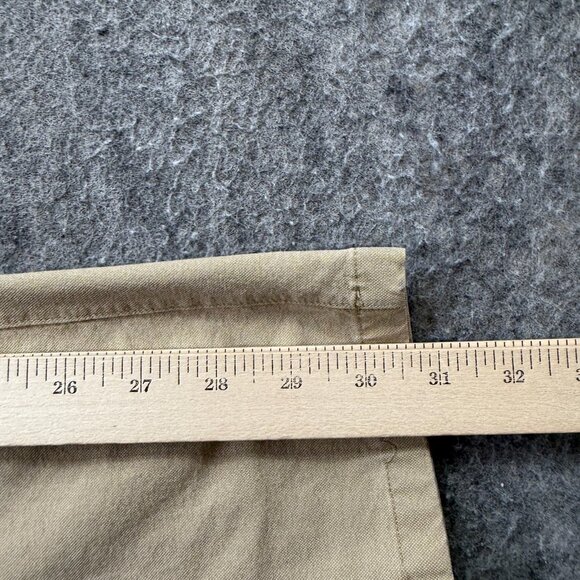 Lululemon Commission Pants Men 32 x 31 Beige Tapered ABC Technical Classic Fit - Picture 14 of 16